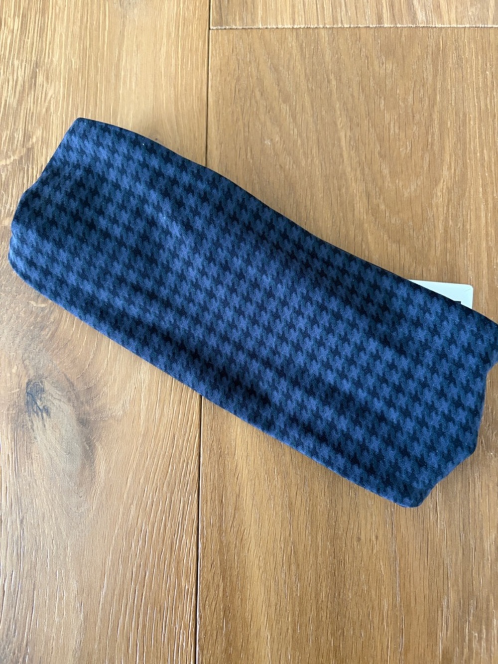 Lululemon Blue Houndstooth Headband